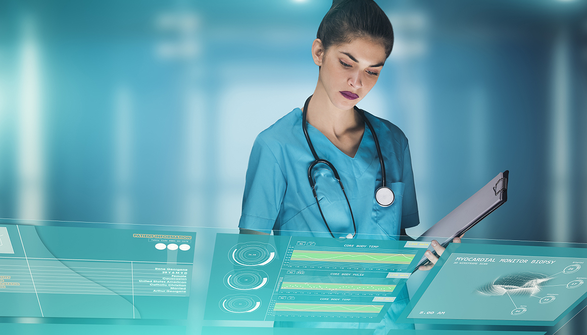 스마트 AR 안경 헬스케어 지원